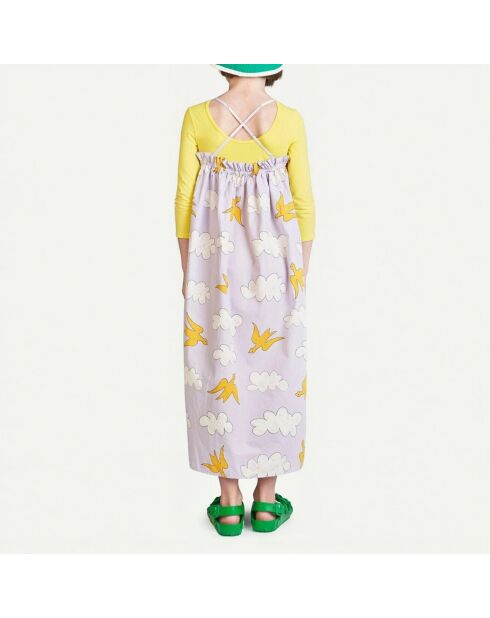 Robe Bretelles Nuages Jellyfish lilas