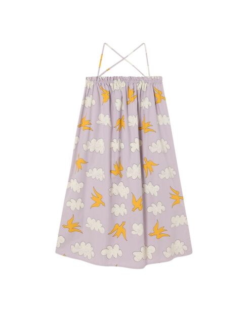 Robe Bretelles Nuages Jellyfish lilas