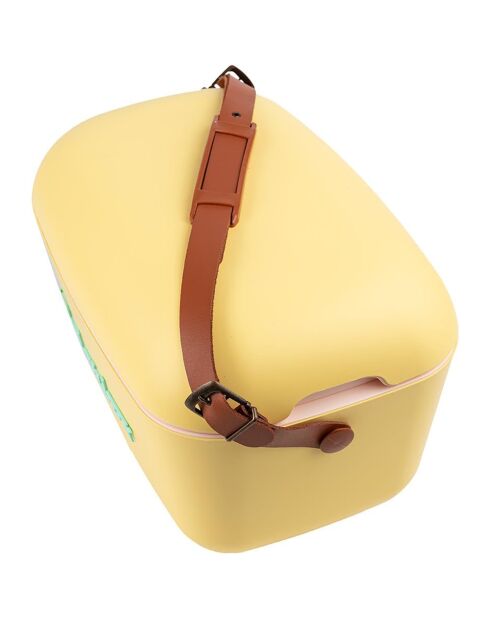 Borsa termica Gialla/Ciano 12L