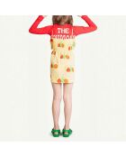 Robe Fruits Dragonfly jaune