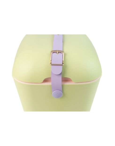 Borsa termica lime/lilla 12L