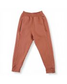 Jogger en Coton Bio Ottie vieux rose