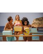 Borsa termica Gialla/Ciano 20L