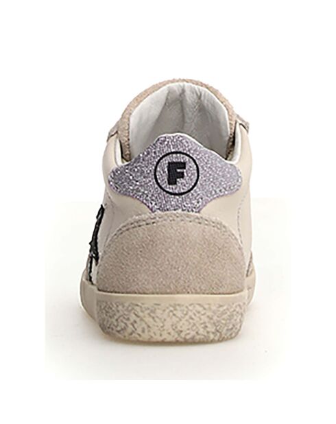 Alnoite sneakers beige/melk/zwart