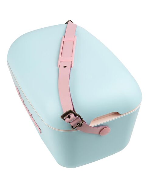 Glacière Coolerbag sky blue/baby rose 20L