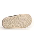 Taupe Alnoite leren sneakers