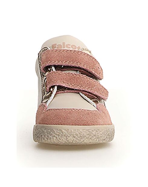 Baskets Alnoite rose/lait/platine