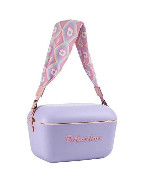 Bandolera rosa retro intercambiable