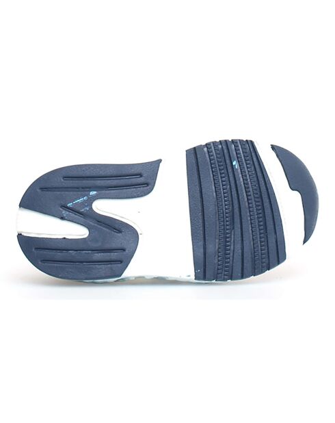 Althidon grijs/rood/azuurblauwe sneakers