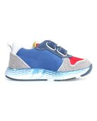 Althidon grijs/rood/azuurblauwe sneakers