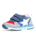 Althidon grijs/rood/azuurblauwe sneakers