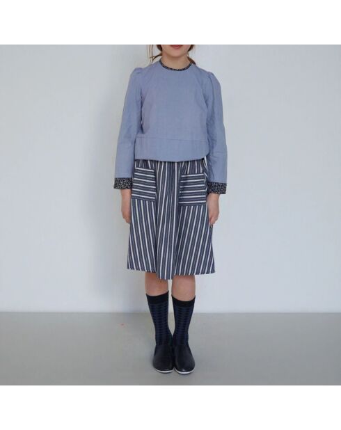 Blouse Osprey bleu ciel