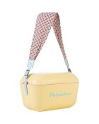 Austauschbarer Schulterriemen mit geometrischem Muster in Türkis