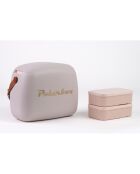 Koeltas 6L koelbox + 2 lunchbox parelgoud