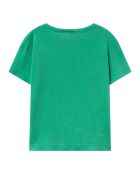 T-Shirt Rooster vert