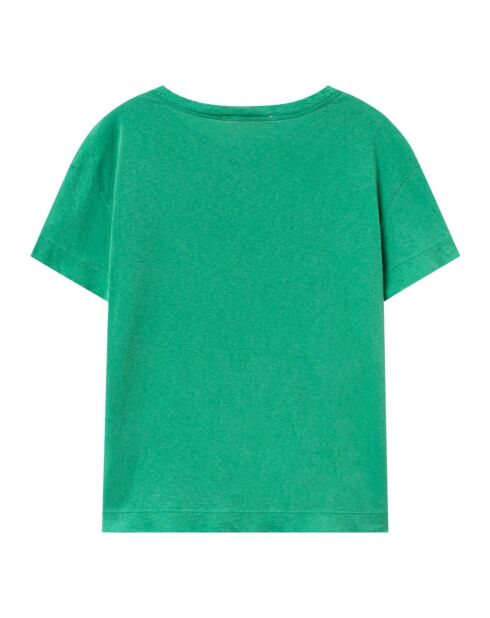 T-Shirt Rooster vert