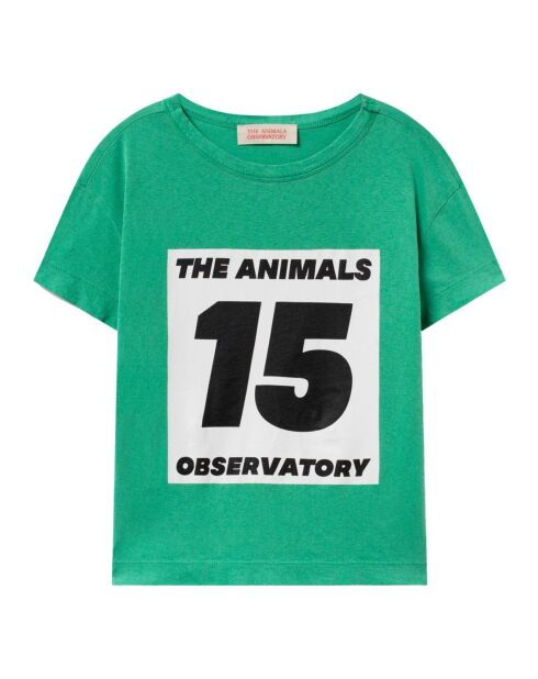 T-Shirt Rooster vert