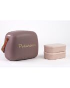 Koeltas 6L koelbox + 2 lunchboxen mauve goud
