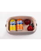 Koeltas 6L koelbox + 2 lunchboxen mauve goud