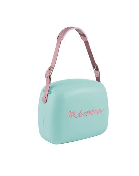 Coolerbag 6L koeltas + 2 pastelgroene lunchboxen