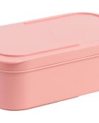 Coolerbag 6L koeltas + 2 pastelgroene lunchboxen