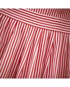 Robe Rayée Peppermint rouge/blanc