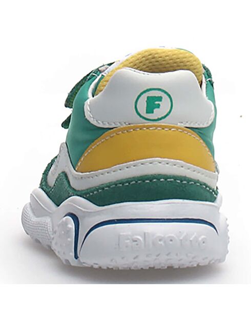 Amantea grün/weiß/gelbe Sneakers