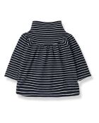 Blouse Col Montant Patricia bleu marine