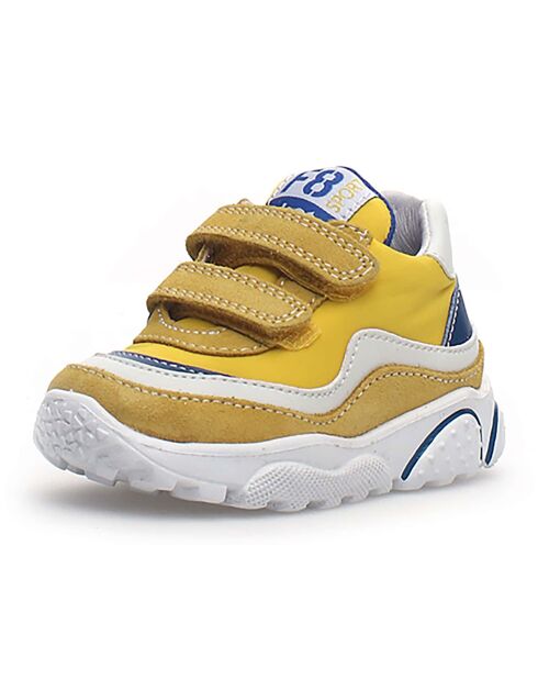 Amantea Sneakers gelb/weiß/azurblau