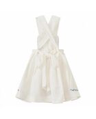 Robe en Lin mélangée Peppermint Bébé écrue