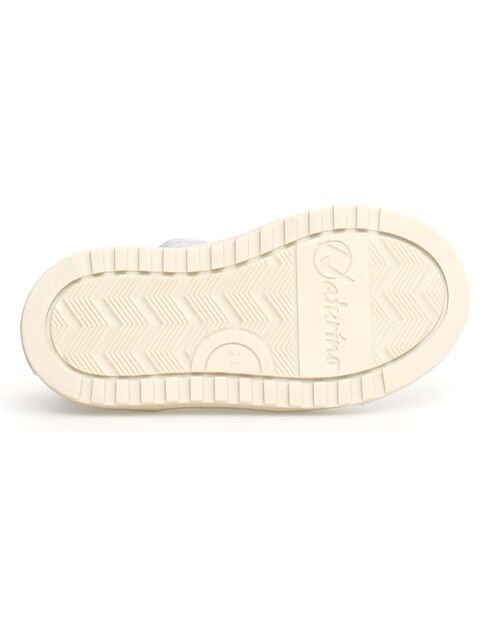 Baskets Ariton blanc/marine