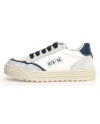 Baskets Ariton blanc/marine