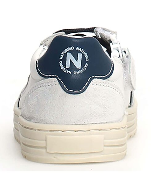 Baskets Ariton blanc/marine