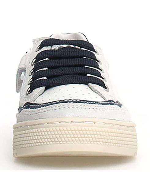 Baskets Ariton blanc/marine