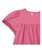 Blouse Broderies rose