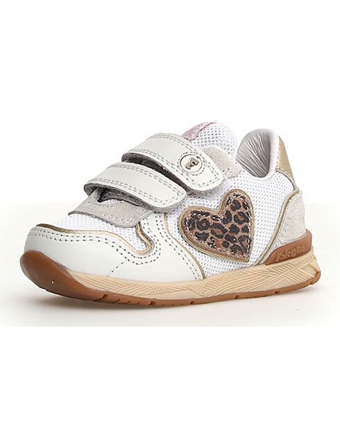 Baskets Belle blanc/platine