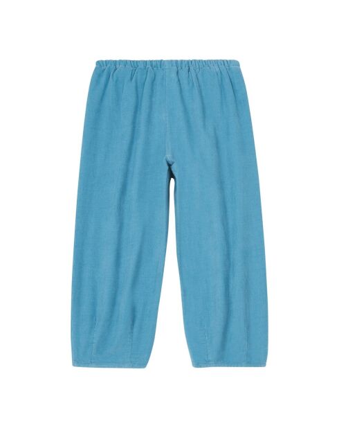 Pantaloni in velluto a coste blu Rowan