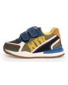 Zapatillas caqui/azul multicolor