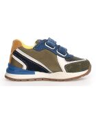 Zapatillas caqui/azul multicolor