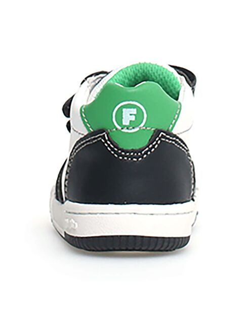 Wit/zwart/Agave Bounce sneakers