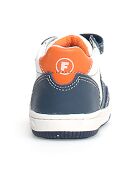 Wit/marineblauwe Bounce sneakers