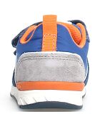 Hack azuurblauw/wit/grijze sneakers