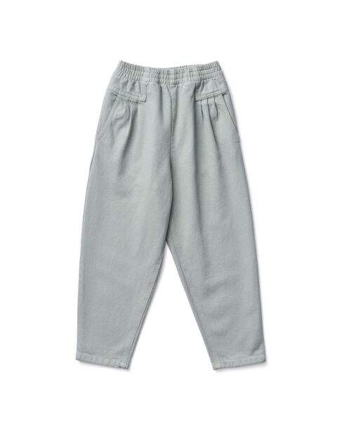 Pantalon Denim Coton Retro sauge