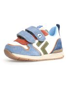 Hack sky/milk/azuurblauwe sneakers