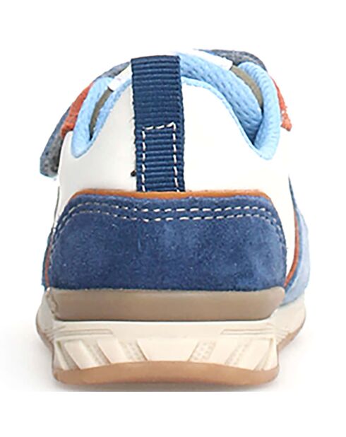 Hack sky/milk/azuurblauwe sneakers