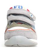 Grijze/wit/kaki sneakers Hack