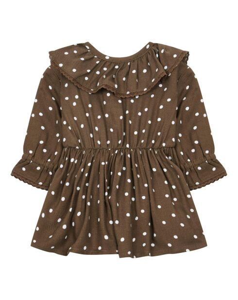 Robe Dot chocolat