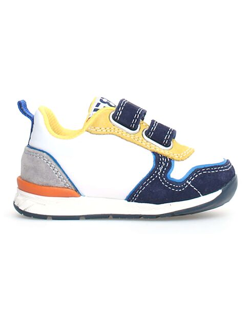 Marine/wit/grijze Hack sneakers