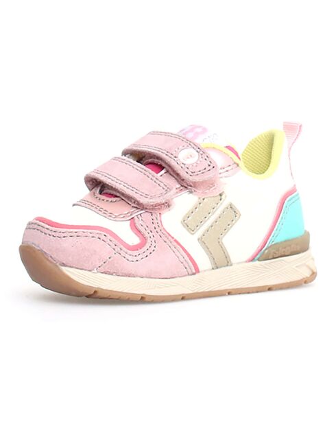 Baskets Hack rose/lait/bleu capri