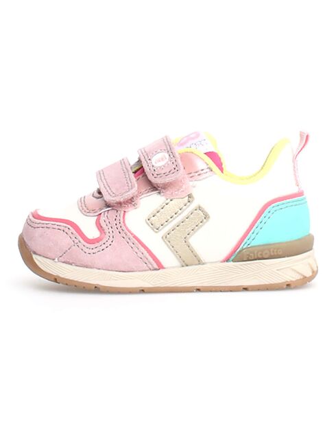 Baskets Hack rose/lait/bleu capri